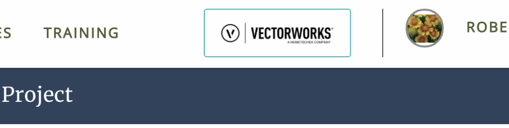Click the Vectorworks button to return to the data transfer modal